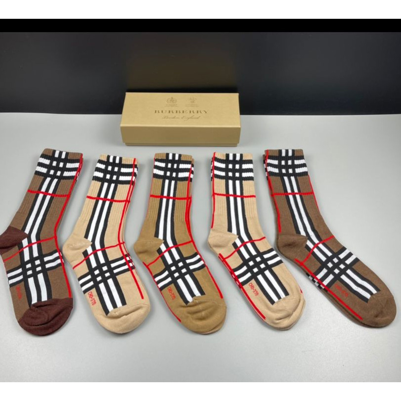 Burberry Socks/Box - PerfectKickZ