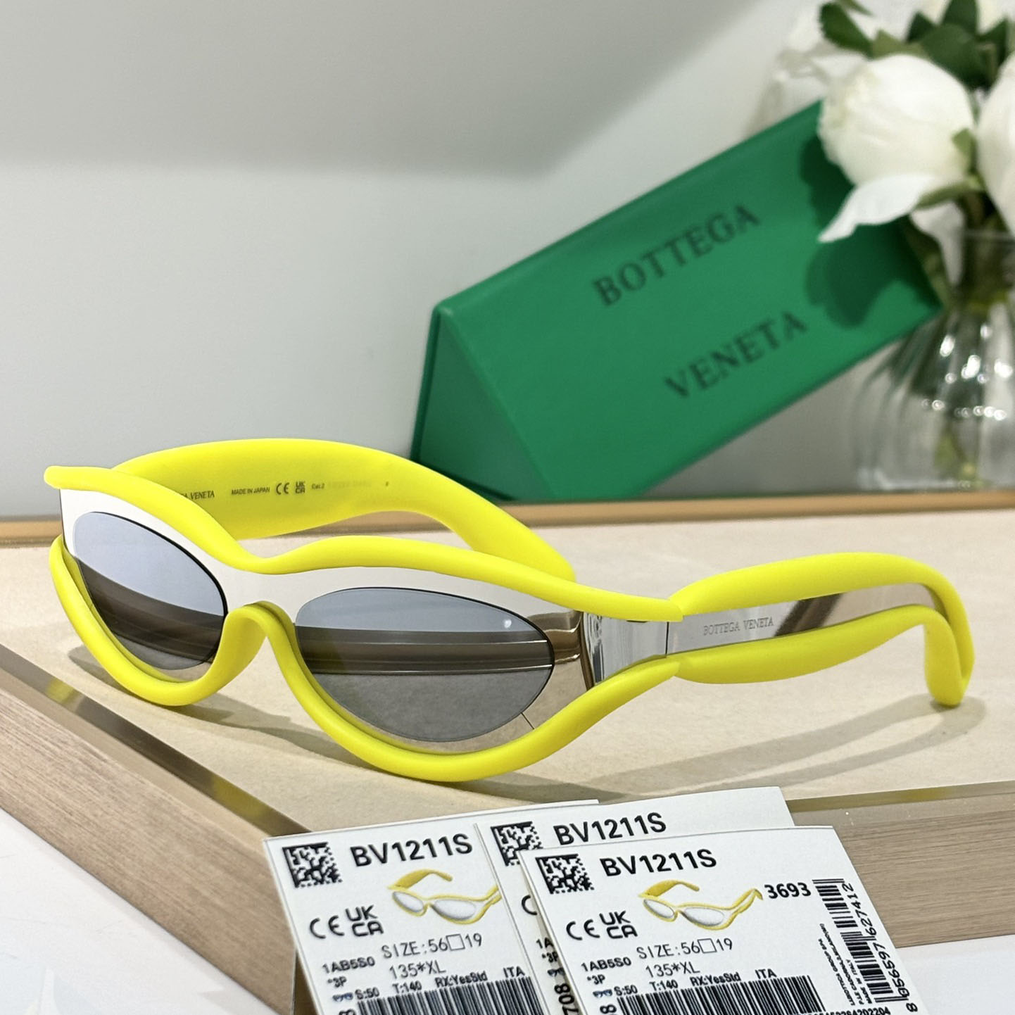 Bottega Veneta BV1211S Sunglasses    - PerfectKickZ