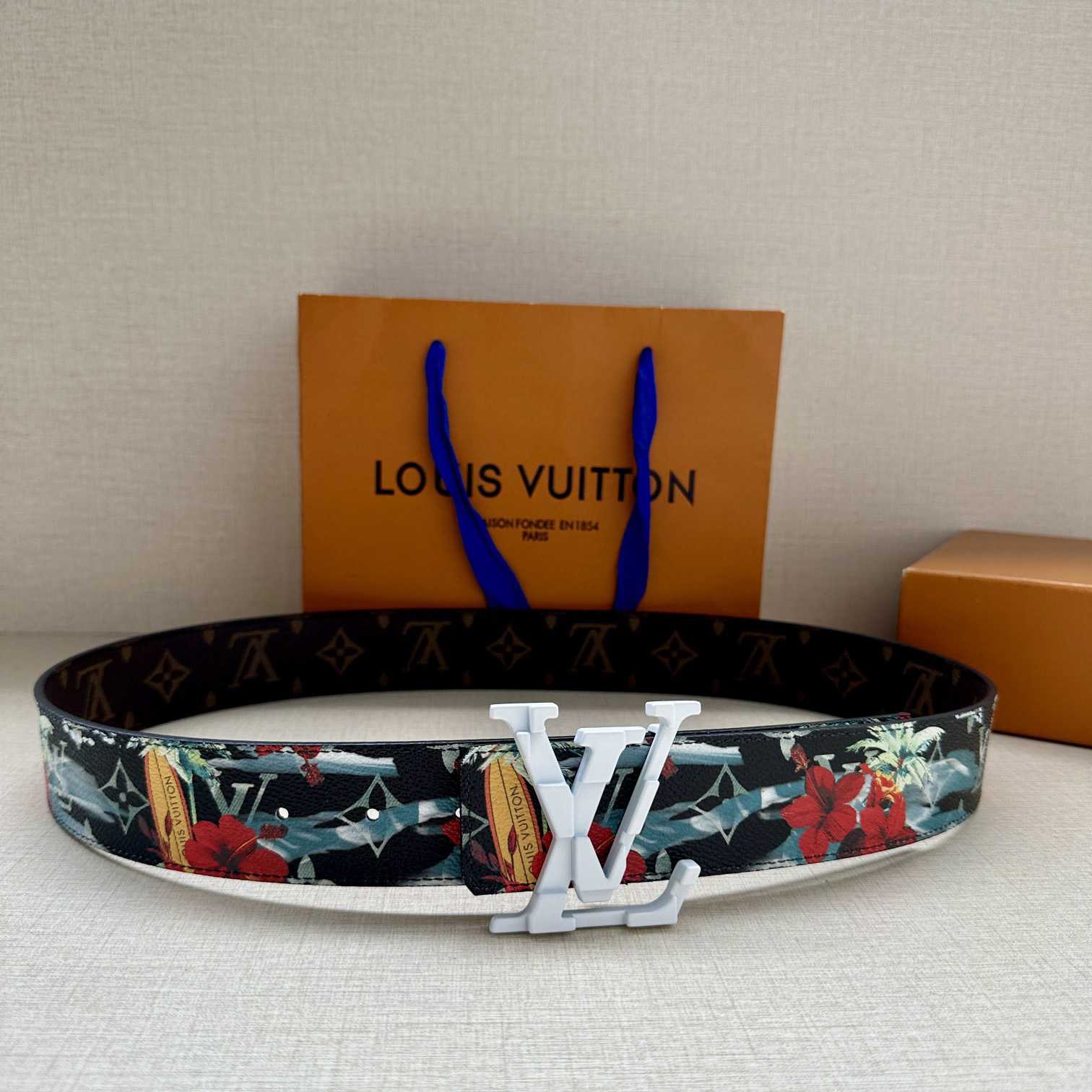 Louis Vuitton LV Tag 40mm Reversible Belt - PerfectKickZ