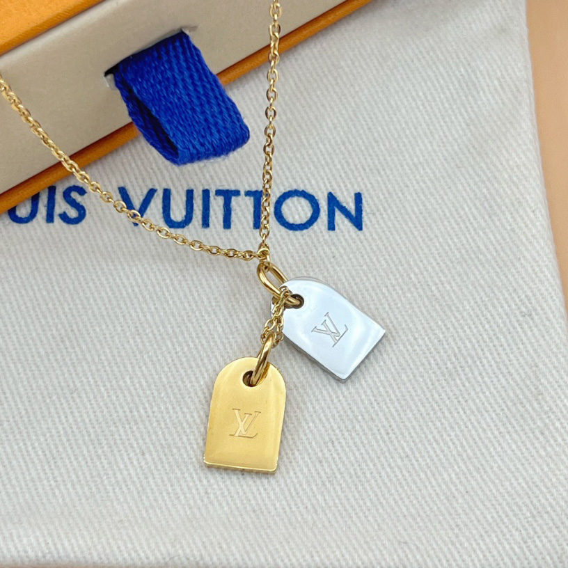 Louis Vuitton Nanogram Necklace   M63141 - PerfectKickZ