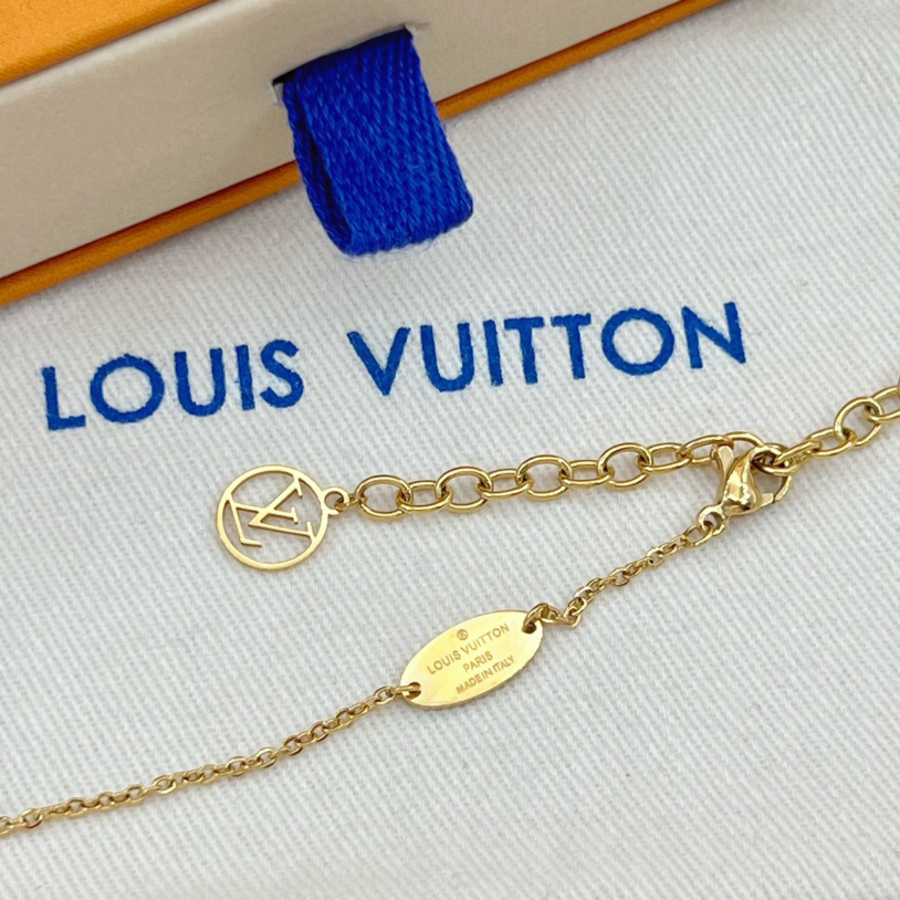 Louis Vuitton Nanogram Necklace   M63141 - 