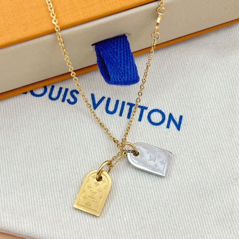 Louis Vuitton Nanogram Necklace   M63141 - 
