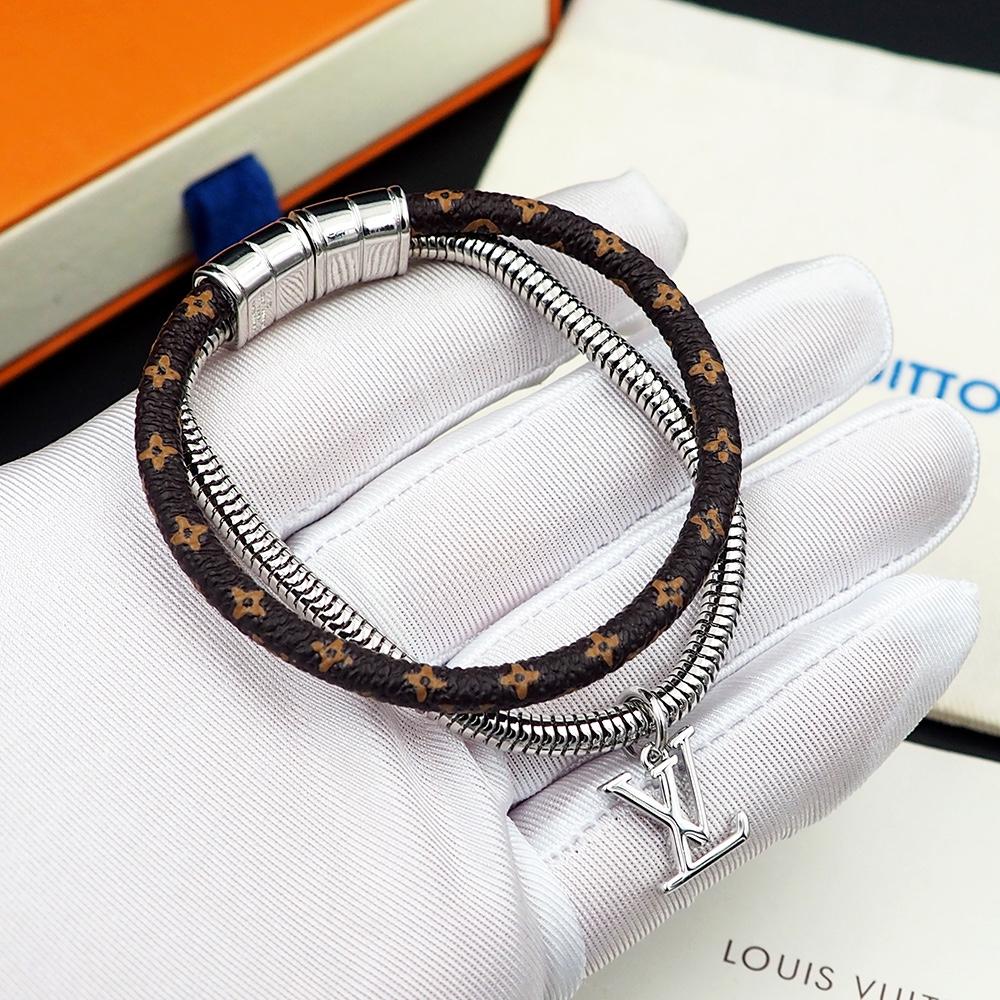 Louis Vuitton Monogram Swirl Bracelet   M8579E - PerfectKickZ