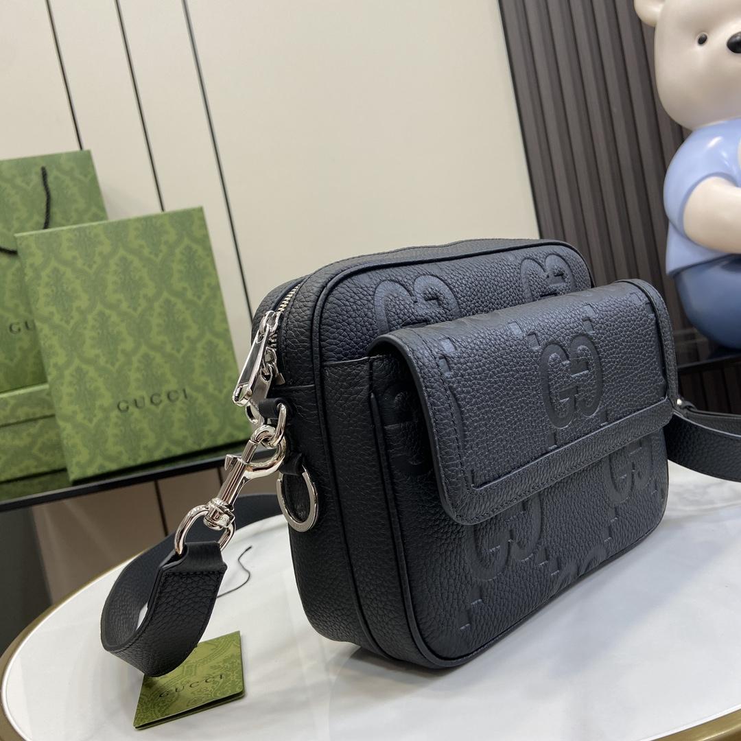 Gucci Jumbo GG Small Crossbody Bag - PerfectKickZ