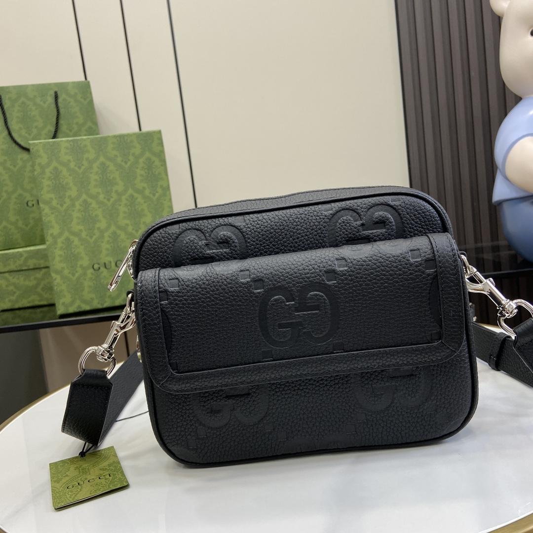 Gucci Jumbo GG Small Crossbody Bag - PerfectKickZ