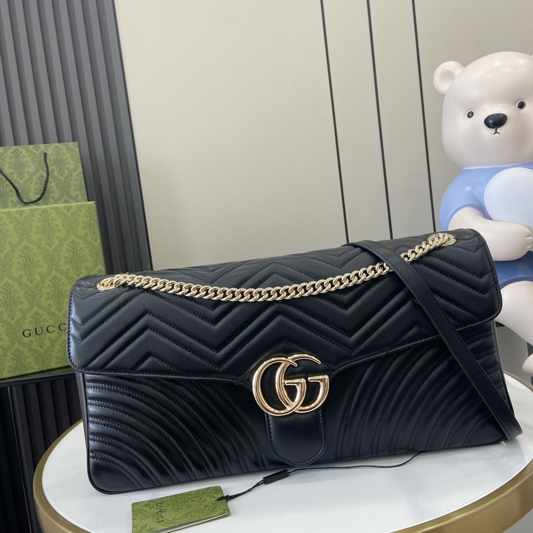 Gucci GG Marmont Large Shoulder Bag - PerfectKickZ