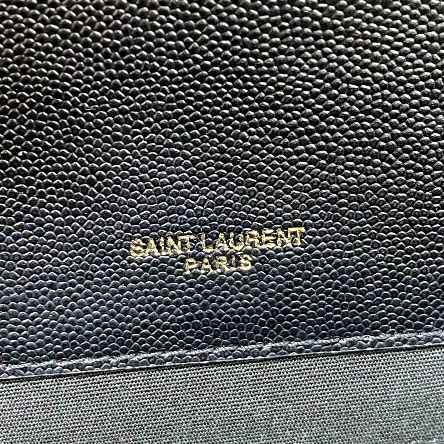 Saint Laurent Leather Shoulder Bag (31x21x7cm) - PerfectKickZ