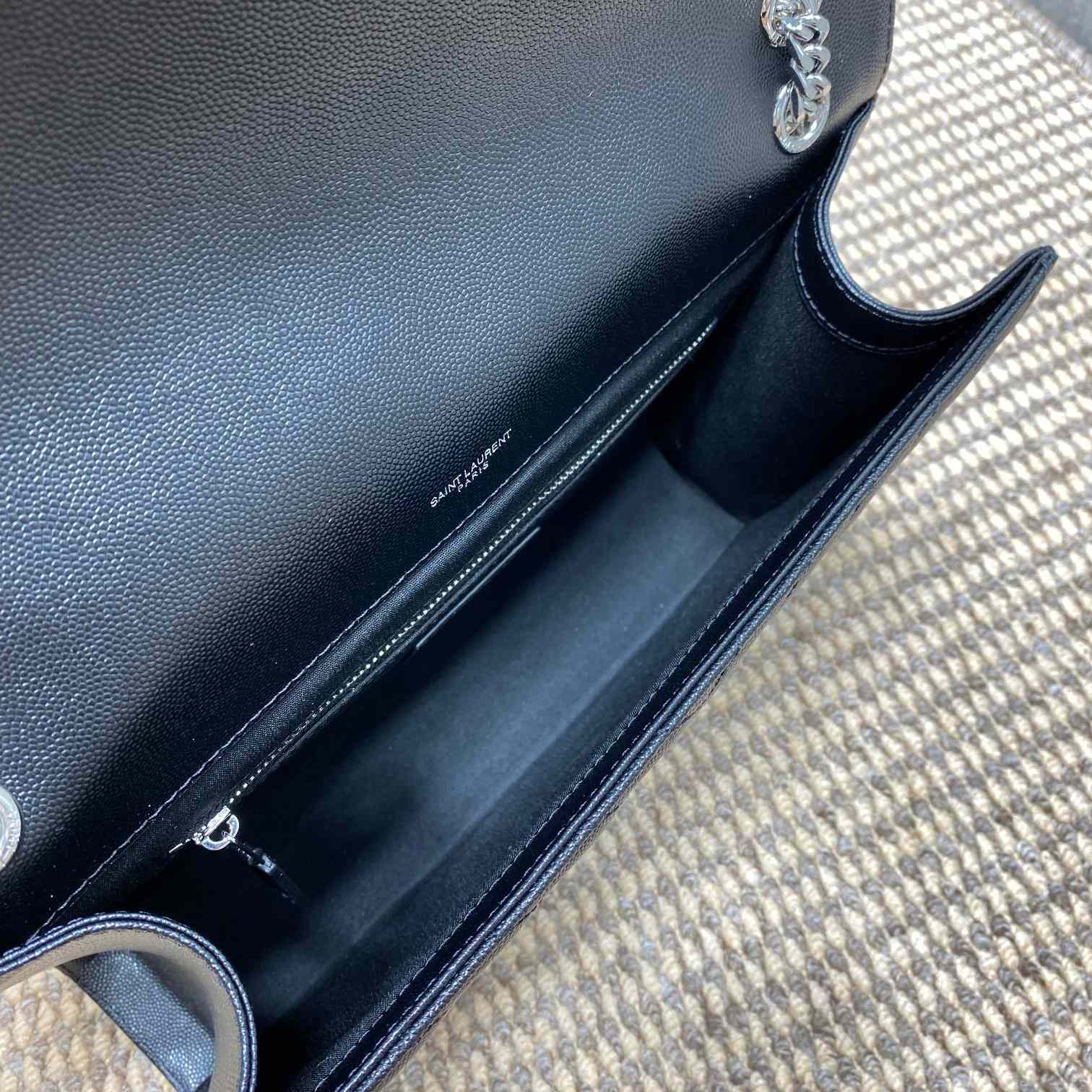 Saint Laurent Leather Shoulder Bag (31x21x7cm) - PerfectKickZ