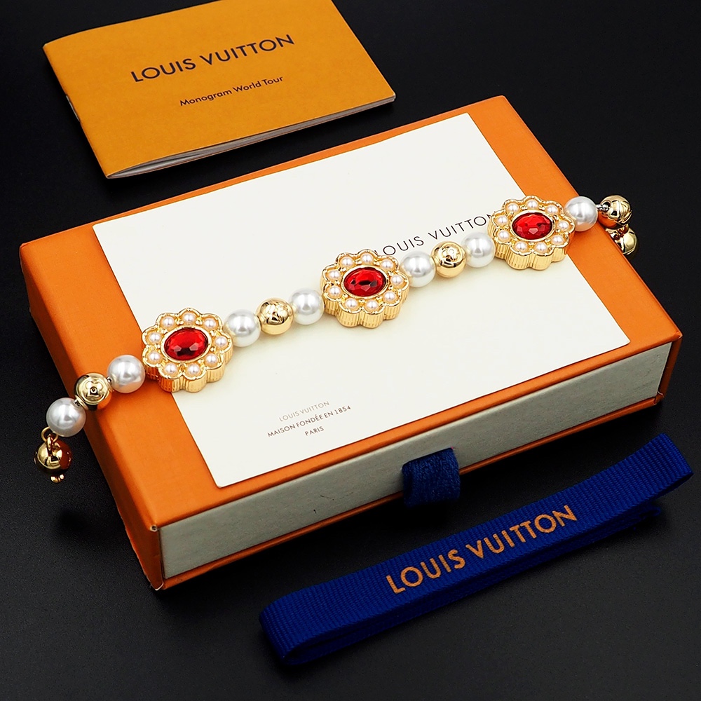 Louis Vuitton LV Dynasty Flower Bracelet - PerfectKickZ