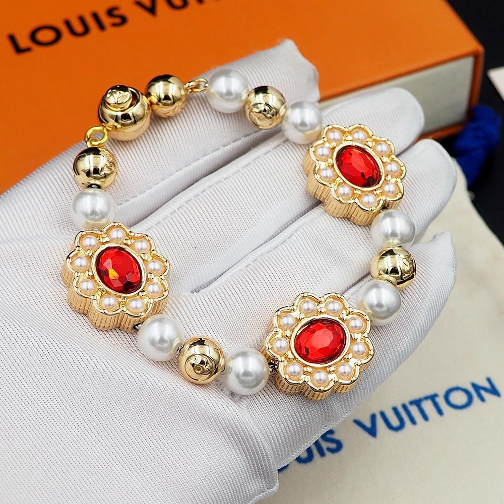 Louis Vuitton LV Dynasty Flower Bracelet - PerfectKickZ