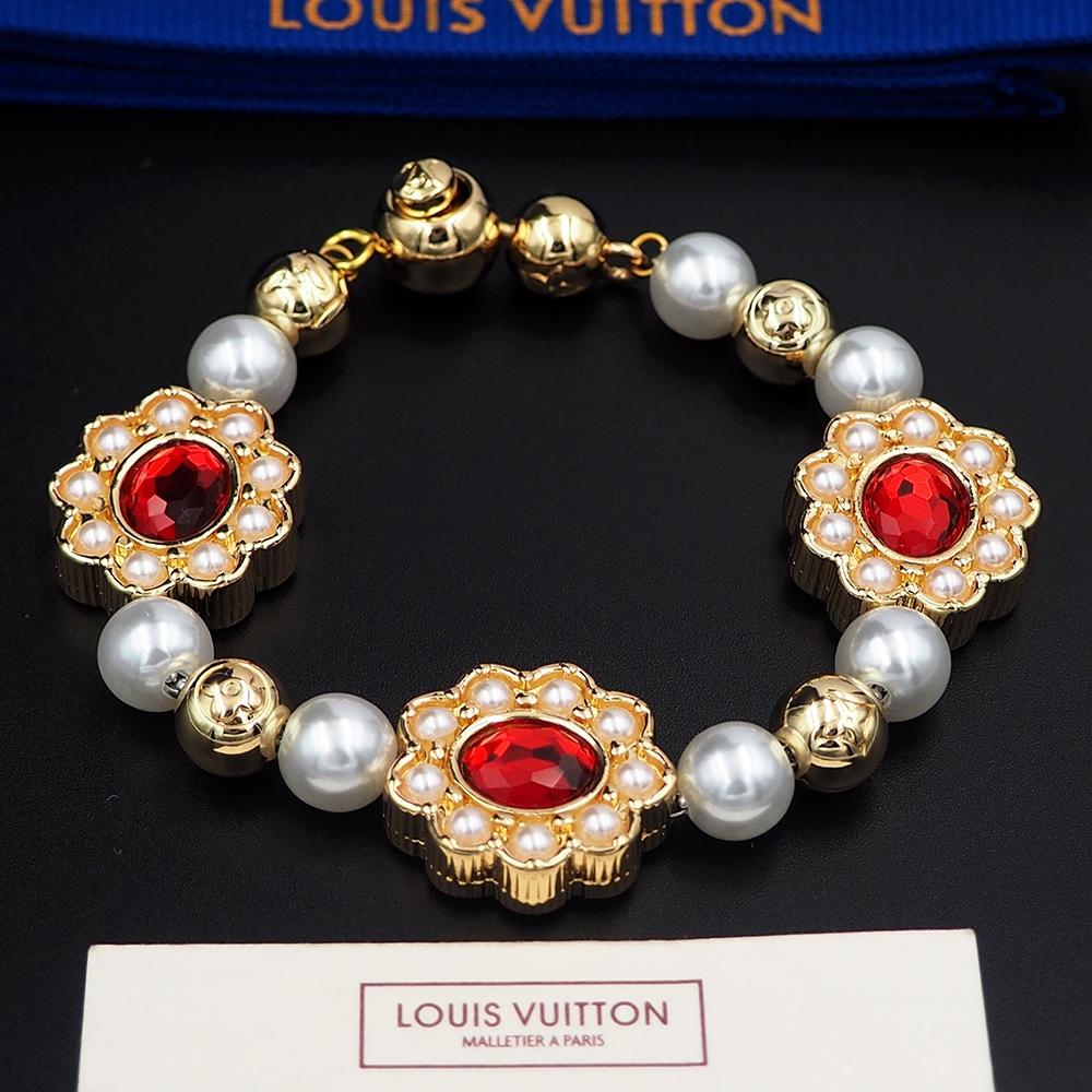 Louis Vuitton LV Dynasty Flower Bracelet - PerfectKickZ