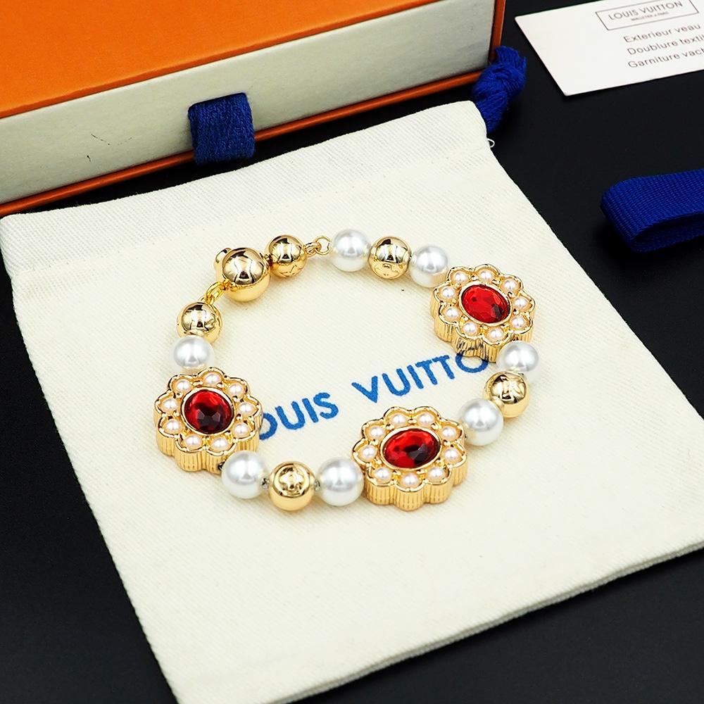 Louis Vuitton LV Dynasty Flower Bracelet - PerfectKickZ