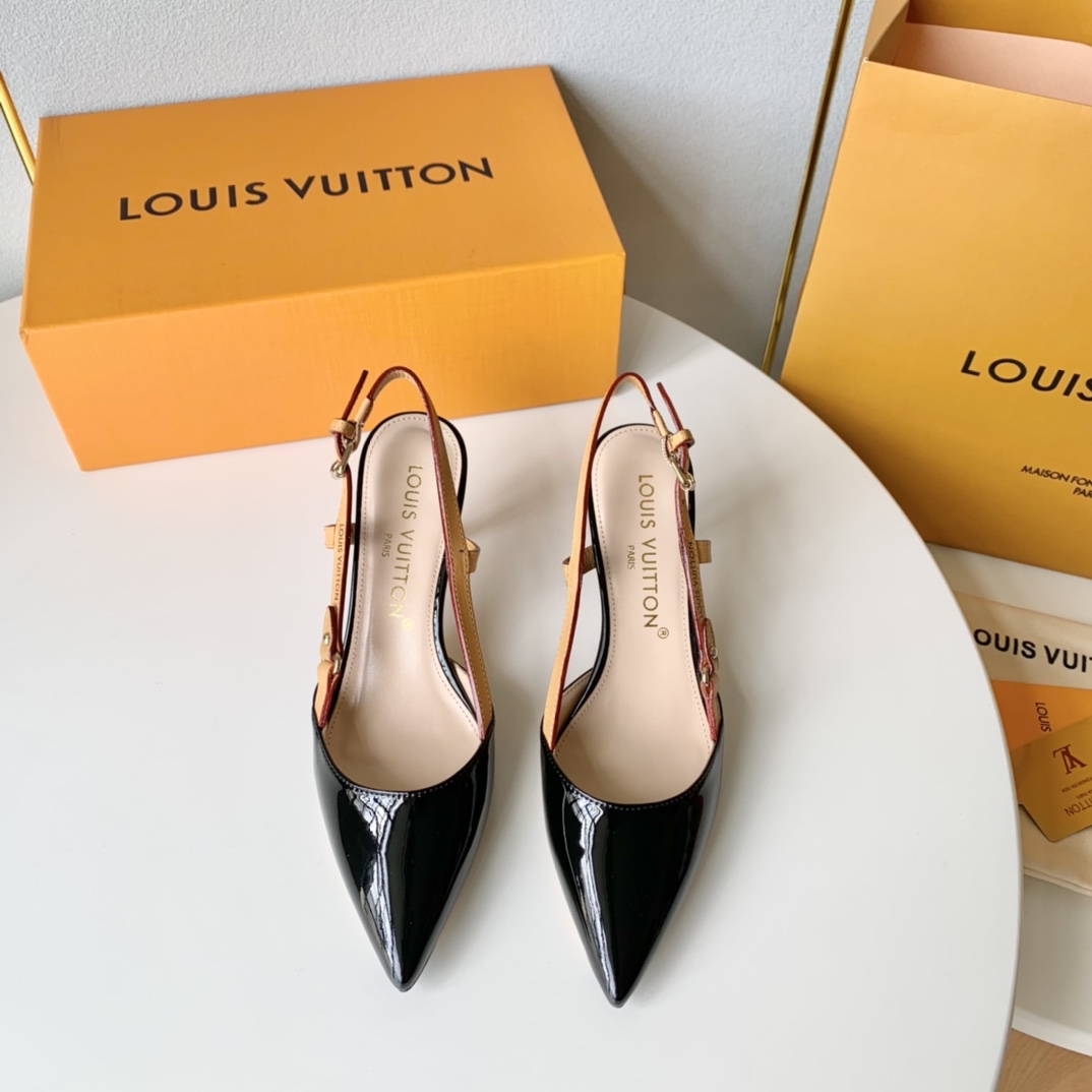 Louis Vuitton Blossom Slingback Pump - PerfectKickZ