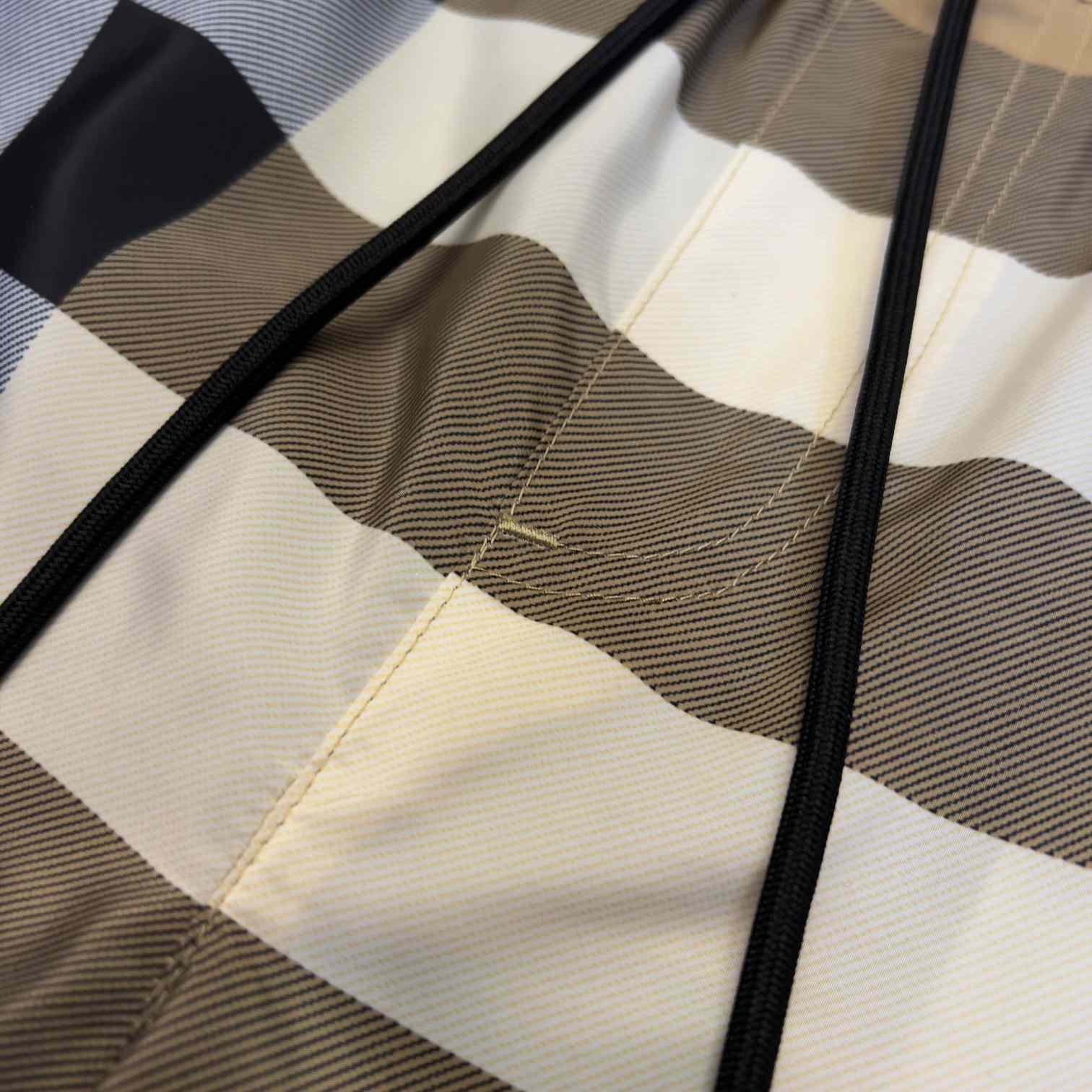 Burberry Checkered Twill Swim Shorts - PerfectKickZ