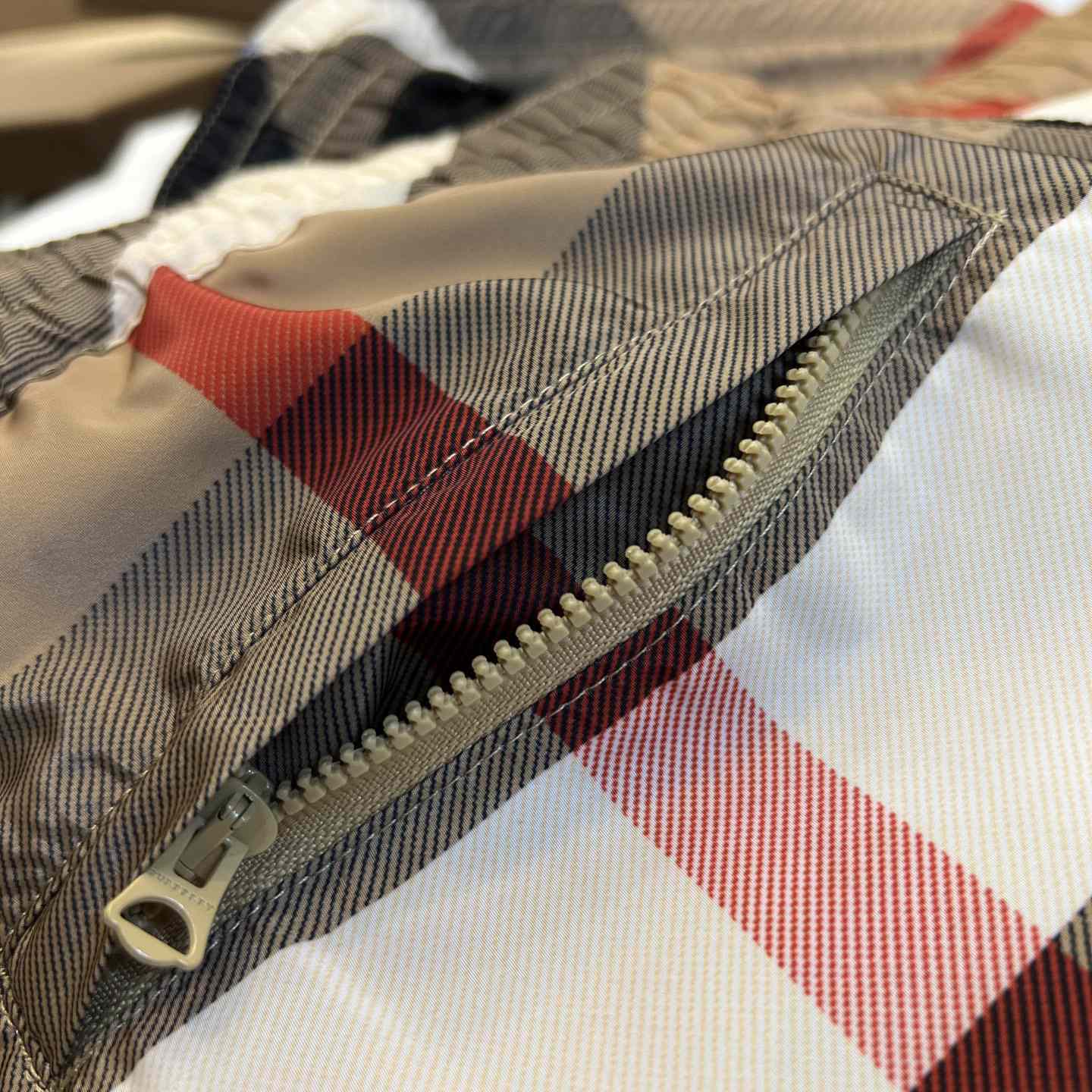 Burberry Checkered Twill Swim Shorts - PerfectKickZ
