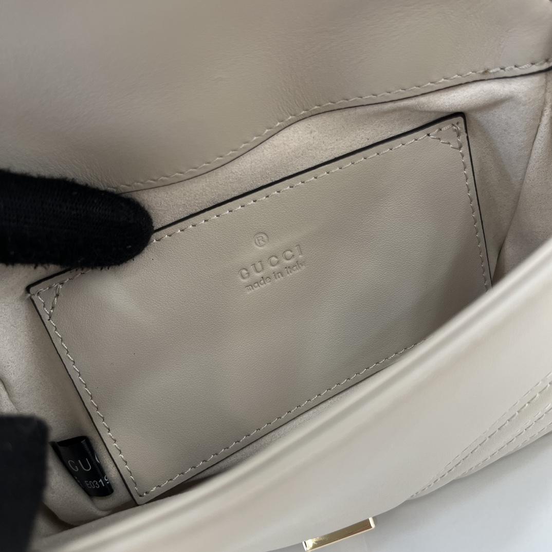 Gucci GG Marmont Mini Top Handle Bag - PerfectKickZ