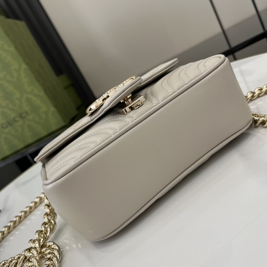 Gucci GG Marmont Mini Top Handle Bag - PerfectKickZ