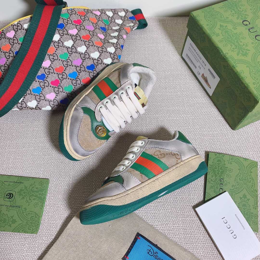 Gucci  Kids Screener Trainer With Web - 