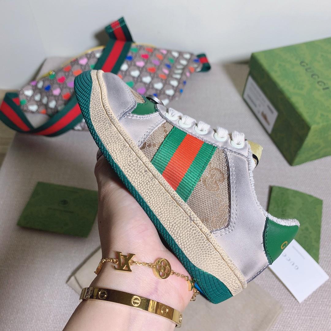 Gucci  Kids Screener Trainer With Web - 