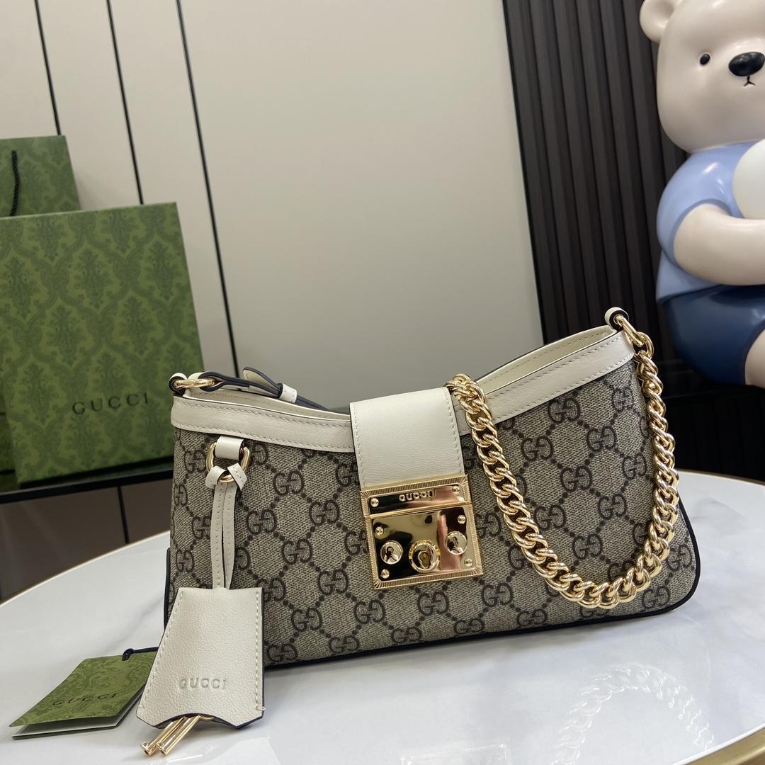 Gucci Padlock Small Shoulder Bag - PerfectKickZ