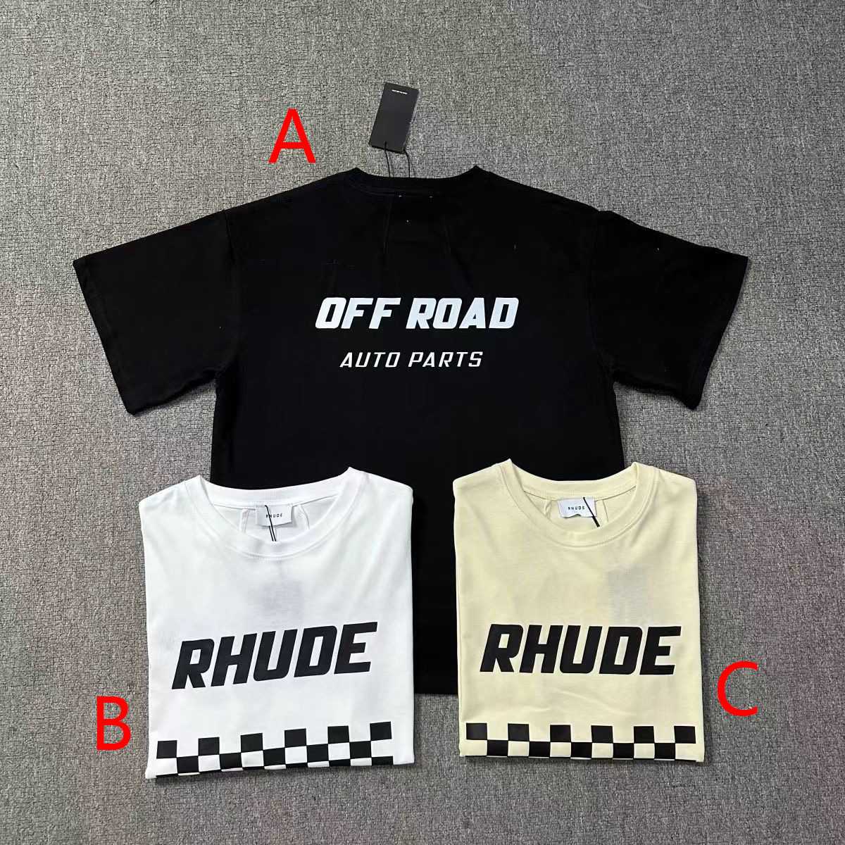 Rhude Cotton T-shirt - PerfectKickZ