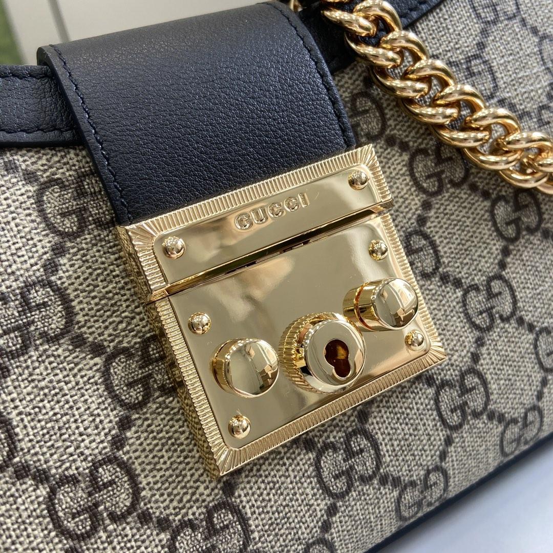 Gucci Padlock Small Shoulder Bag - PerfectKickZ