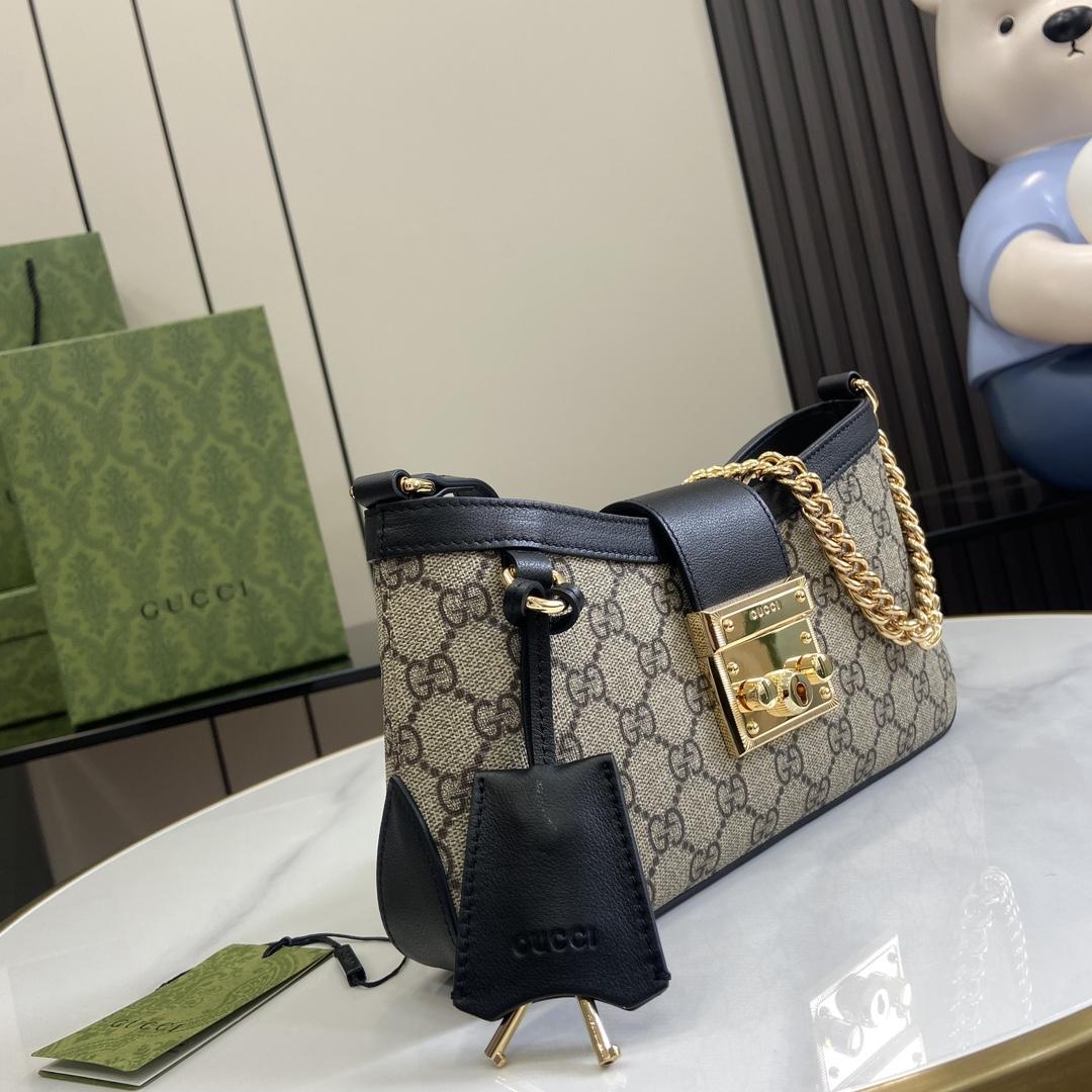 Gucci Padlock Small Shoulder Bag - PerfectKickZ