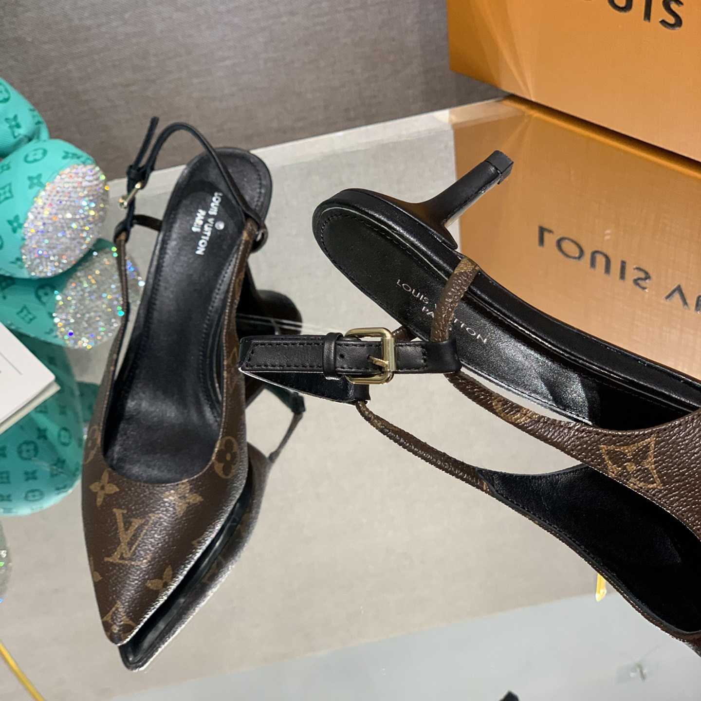 Louis Vuitton Cherie Slingback Pump - PerfectKickZ