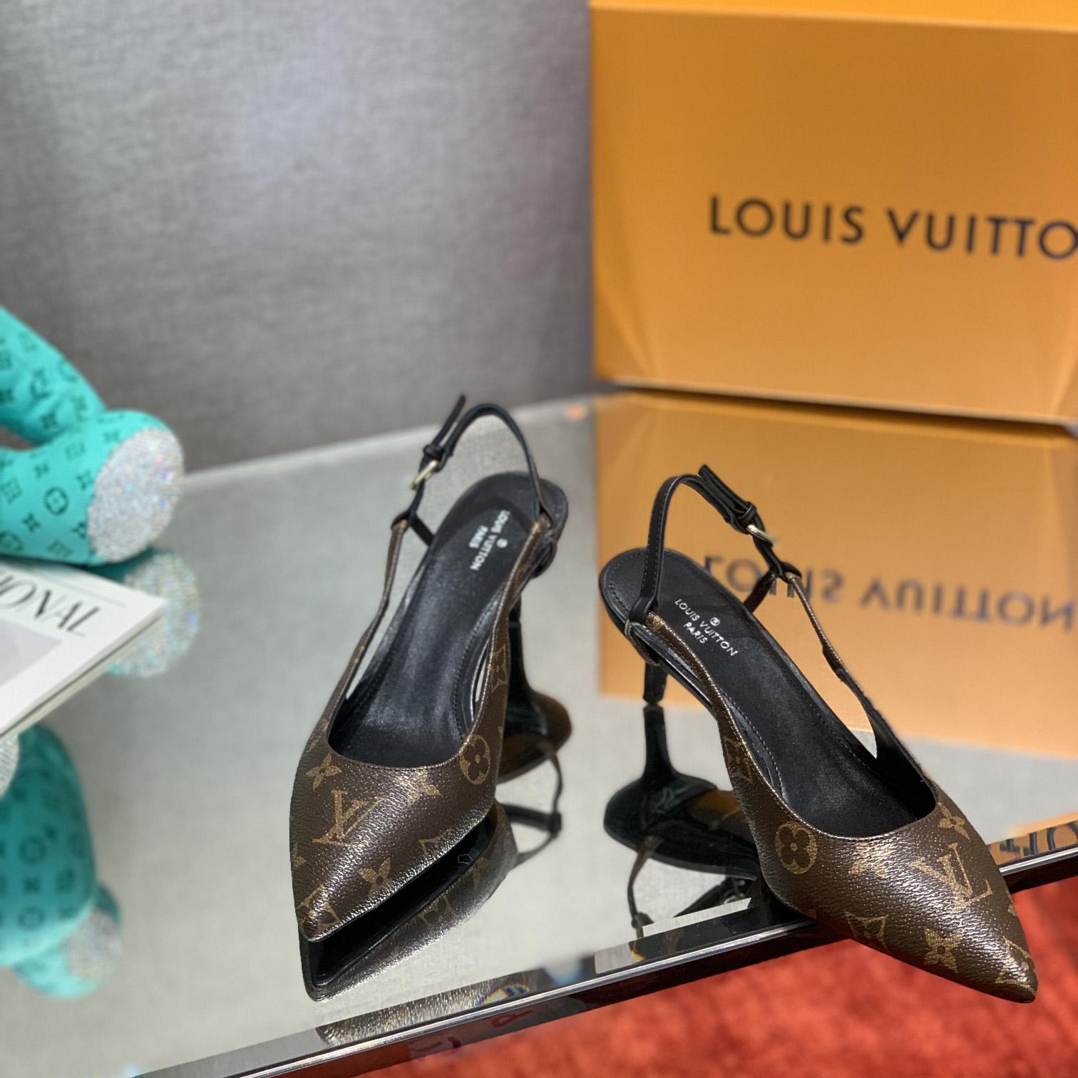 Louis Vuitton Cherie Slingback Pump - PerfectKickZ