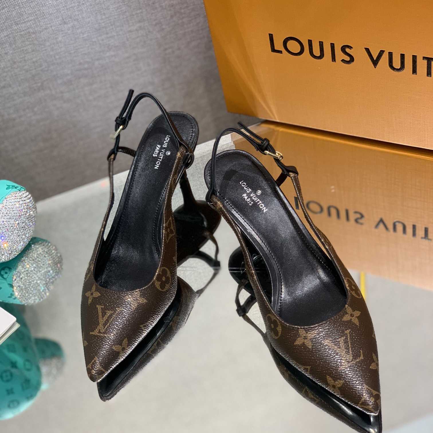Louis Vuitton Cherie Slingback Pump - PerfectKickZ