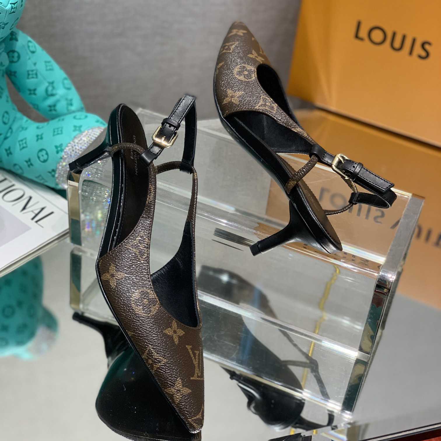 Louis Vuitton Cherie Slingback Pump - PerfectKickZ