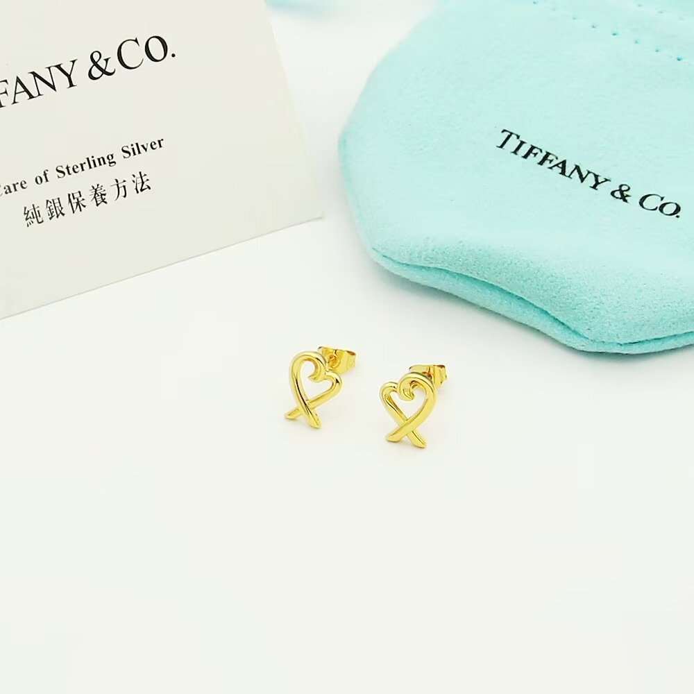 Tiffany & Co. Paloma Picasso Loving Heart Earrings - PerfectKickZ