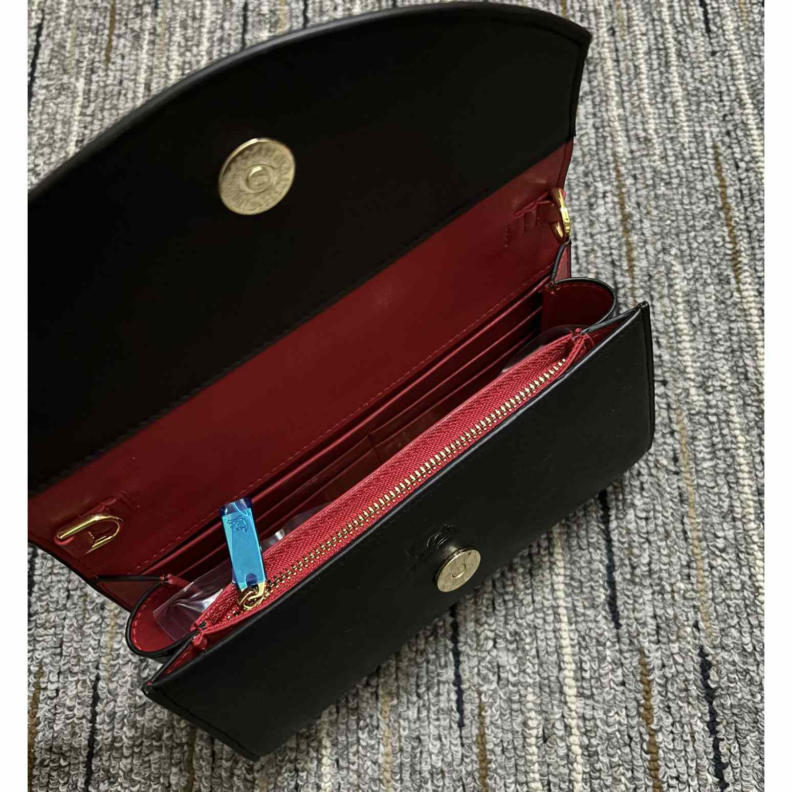 Christian Louboutin Leather Wallet On Chain  - PerfectKickZ