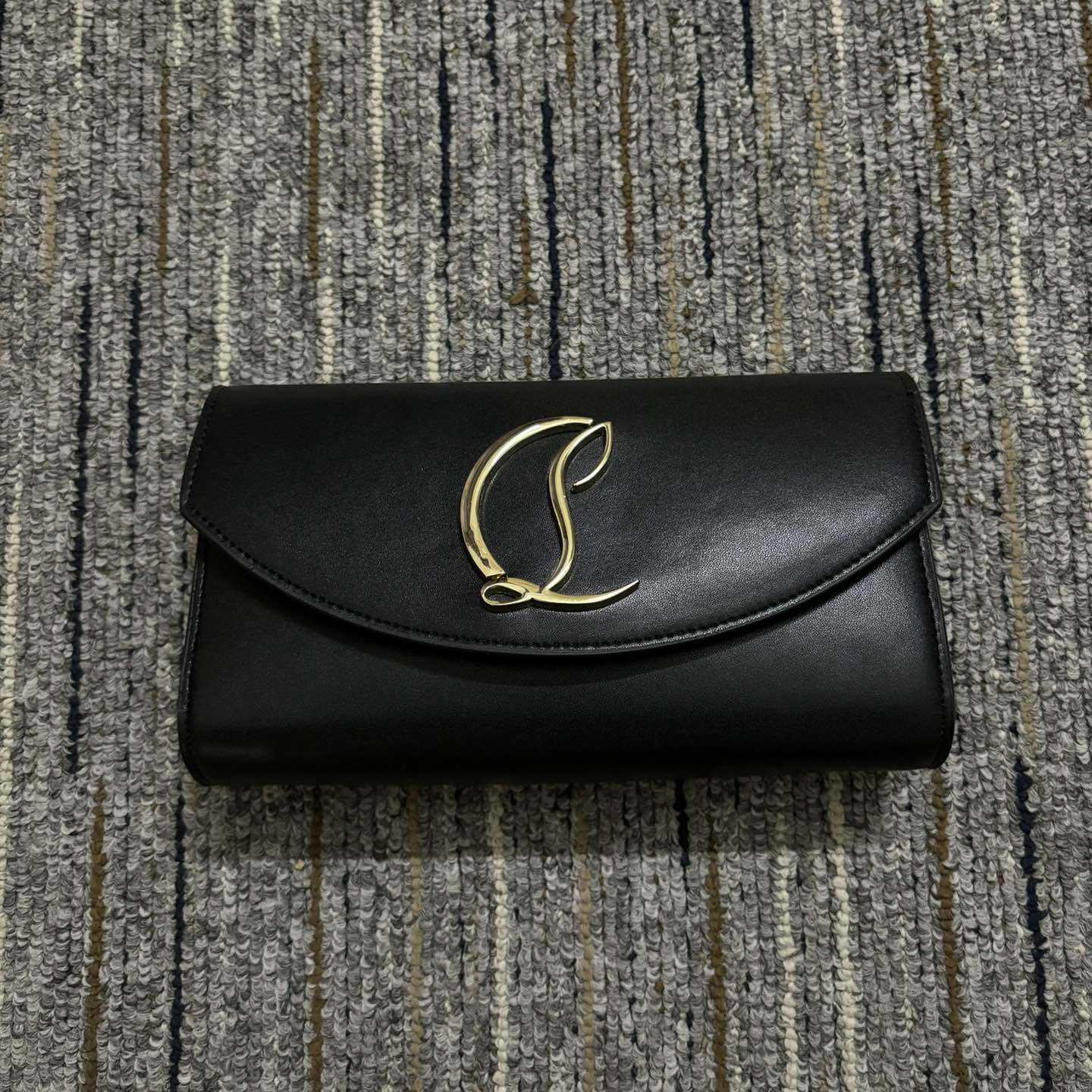 Christian Louboutin Leather Wallet On Chain  - PerfectKickZ