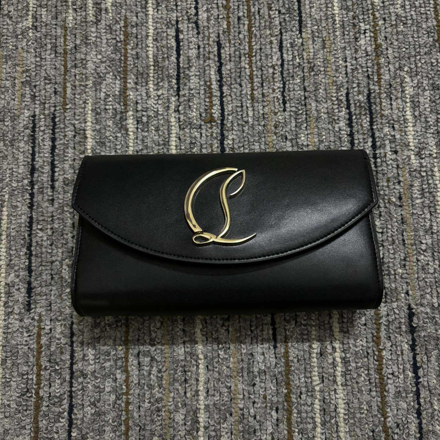 Christian Louboutin Leather Wallet On Chain  - PerfectKickZ
