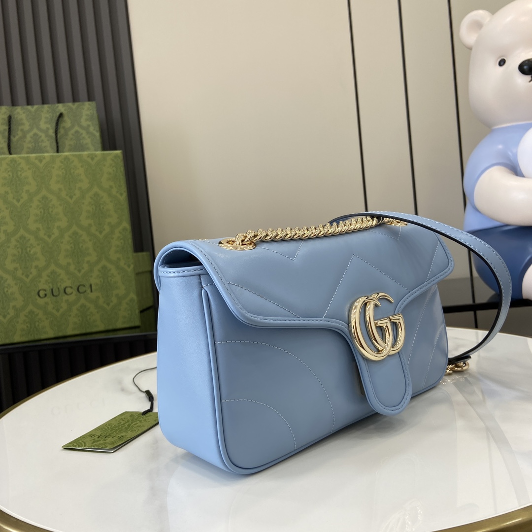 Gucci GG Marmont Small Shoulder Bag - PerfectKickZ