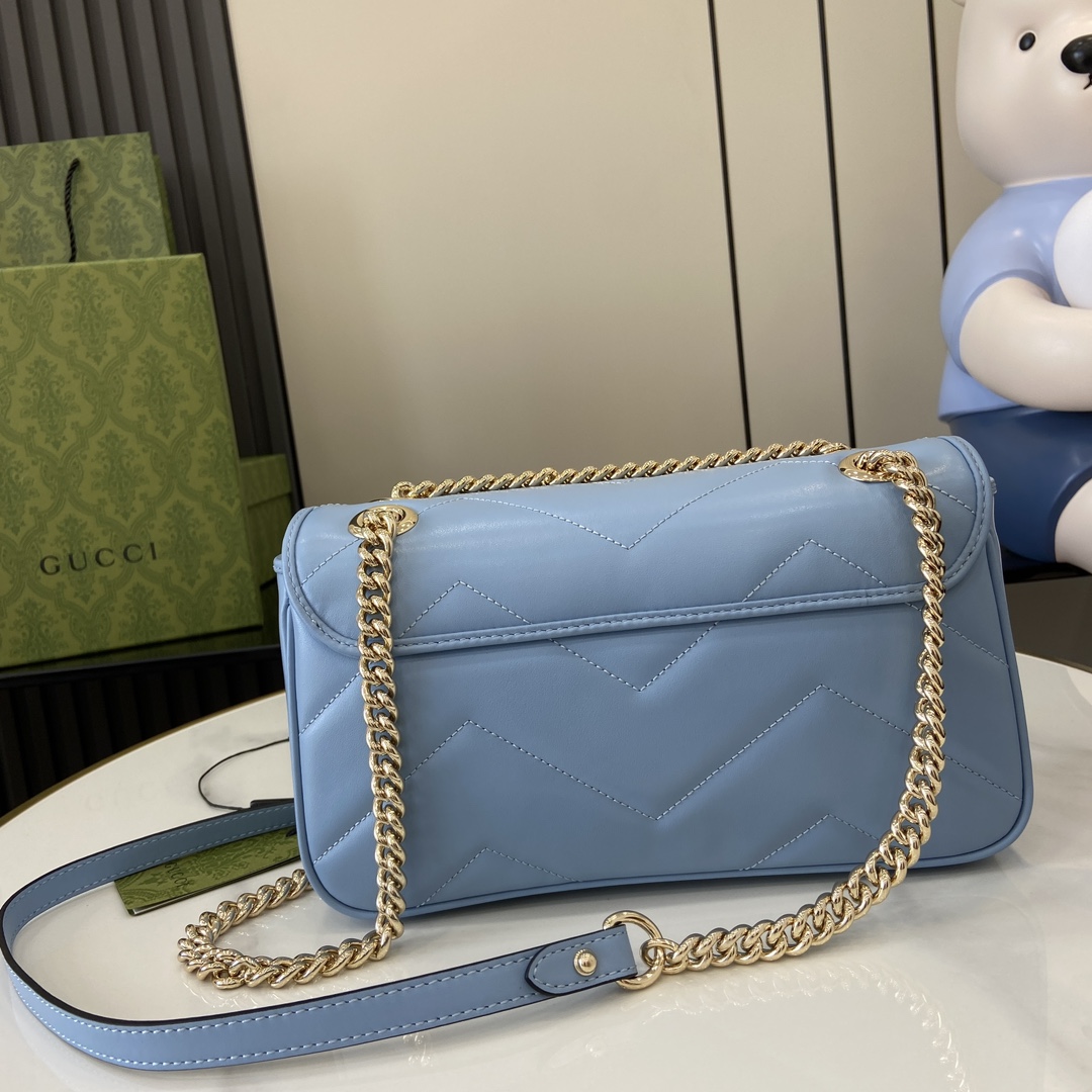 Gucci GG Marmont Small Shoulder Bag - PerfectKickZ