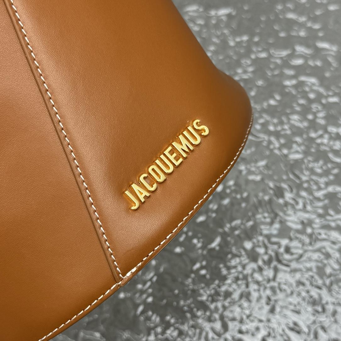 Jacquemus Le petit Tourni Mini Knotted Bucket Bag - PerfectKickZ