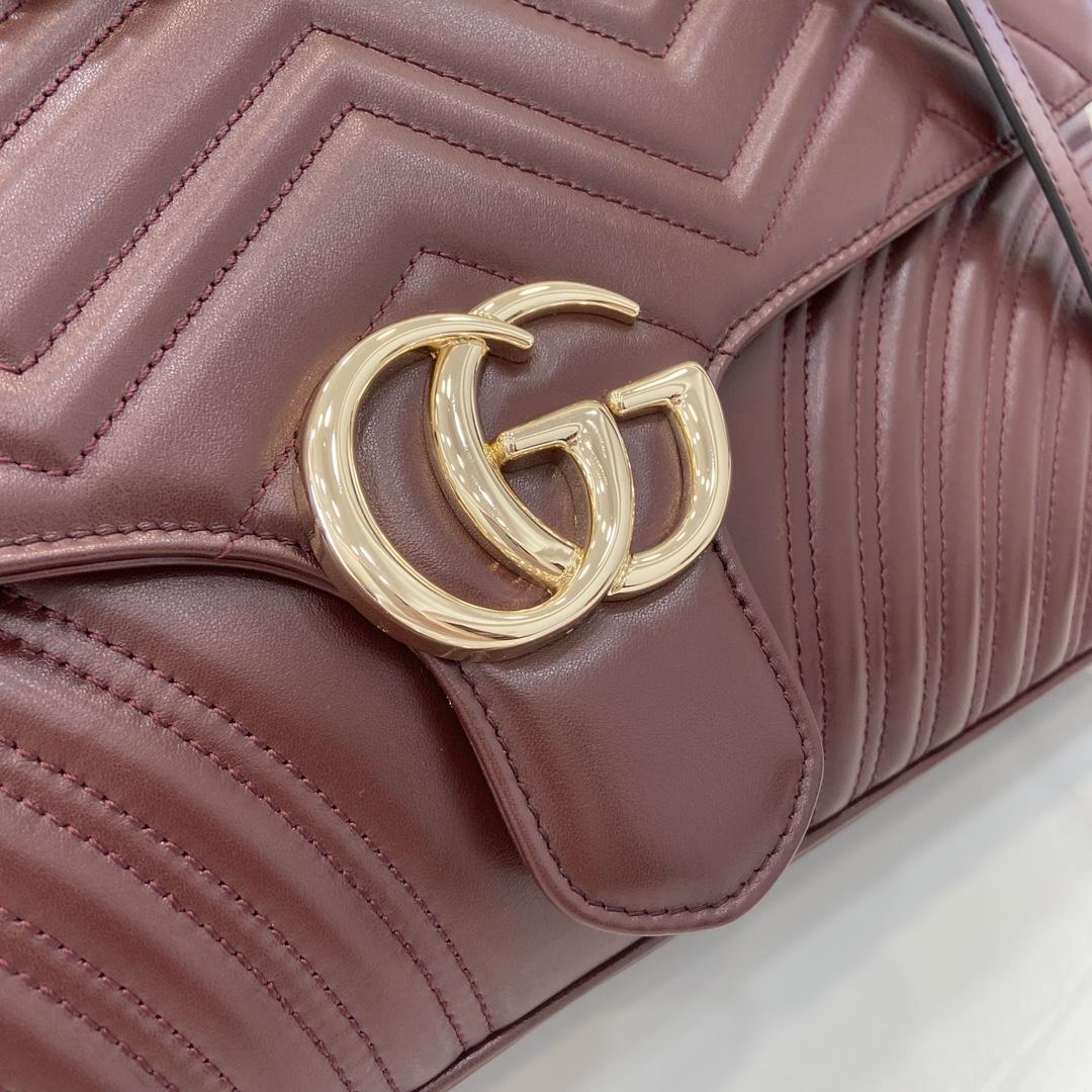 Gucci GG Marmont Large Shoulder Bag - PerfectKickZ