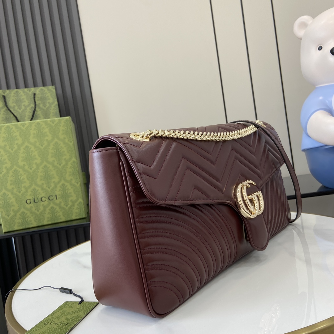 Gucci GG Marmont Large Shoulder Bag - PerfectKickZ