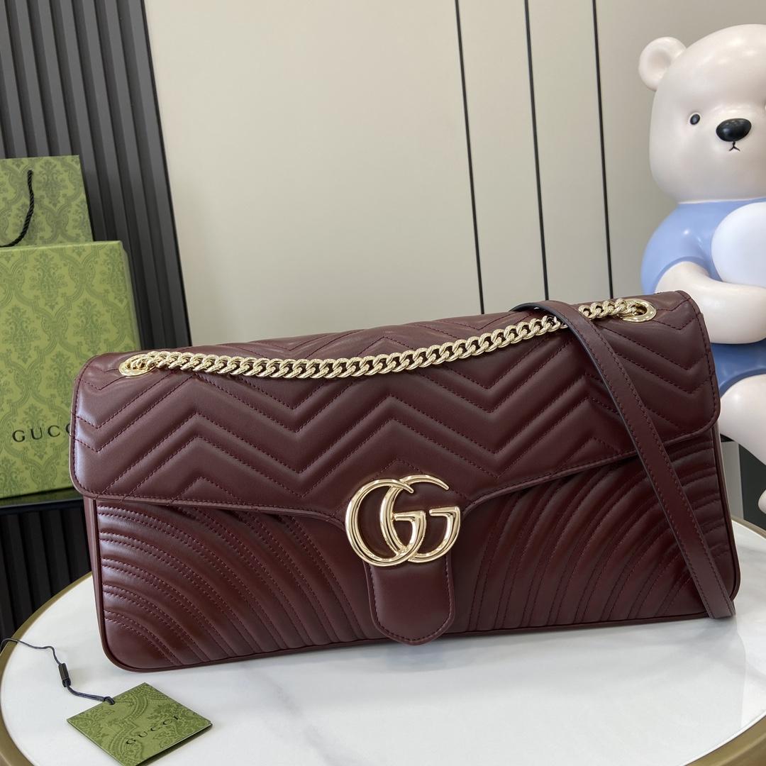 Gucci GG Marmont Large Shoulder Bag - PerfectKickZ