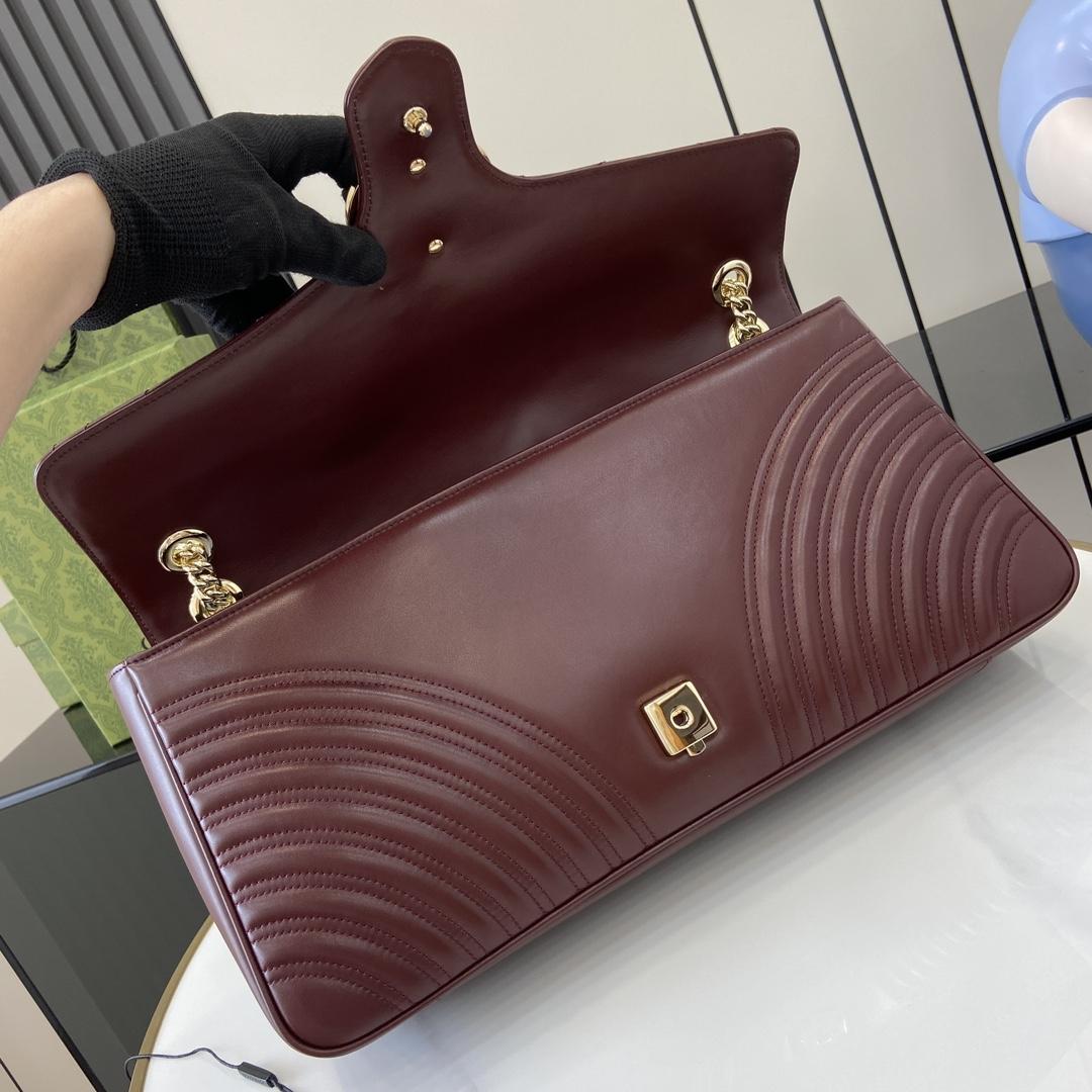 Gucci GG Marmont Large Shoulder Bag - PerfectKickZ