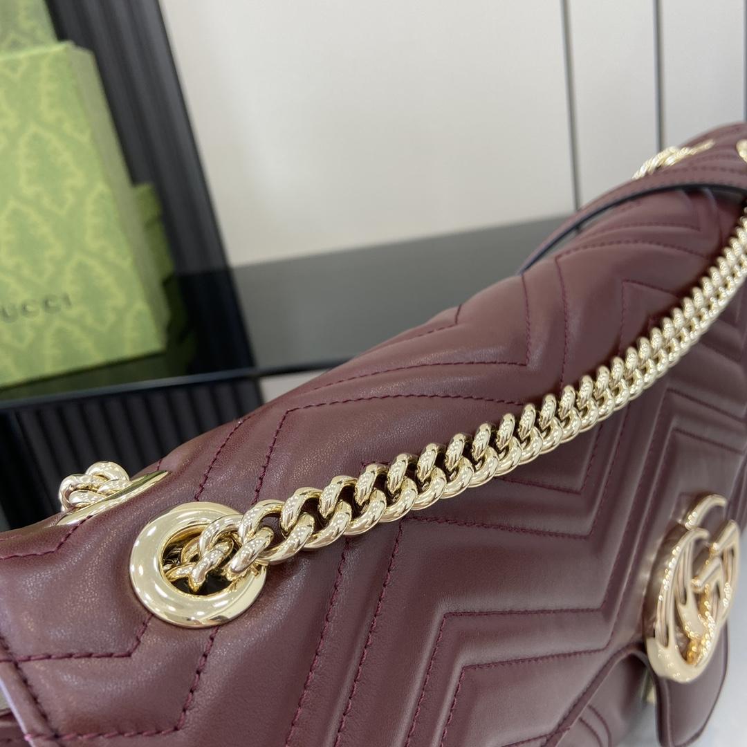 Gucci GG Marmont Large Shoulder Bag - PerfectKickZ