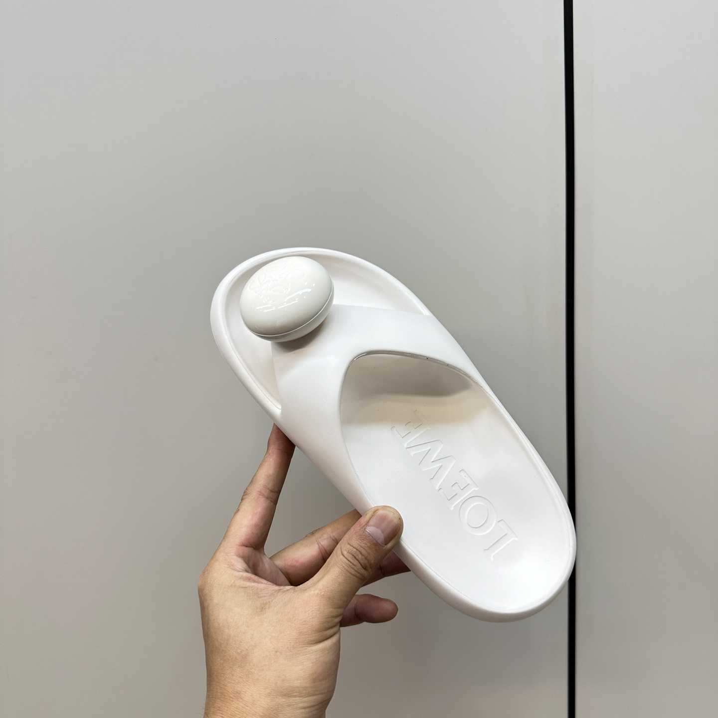 Loewe Paula's Ibiza Bubble Rubber Thong Sandals - PerfectKickZ
