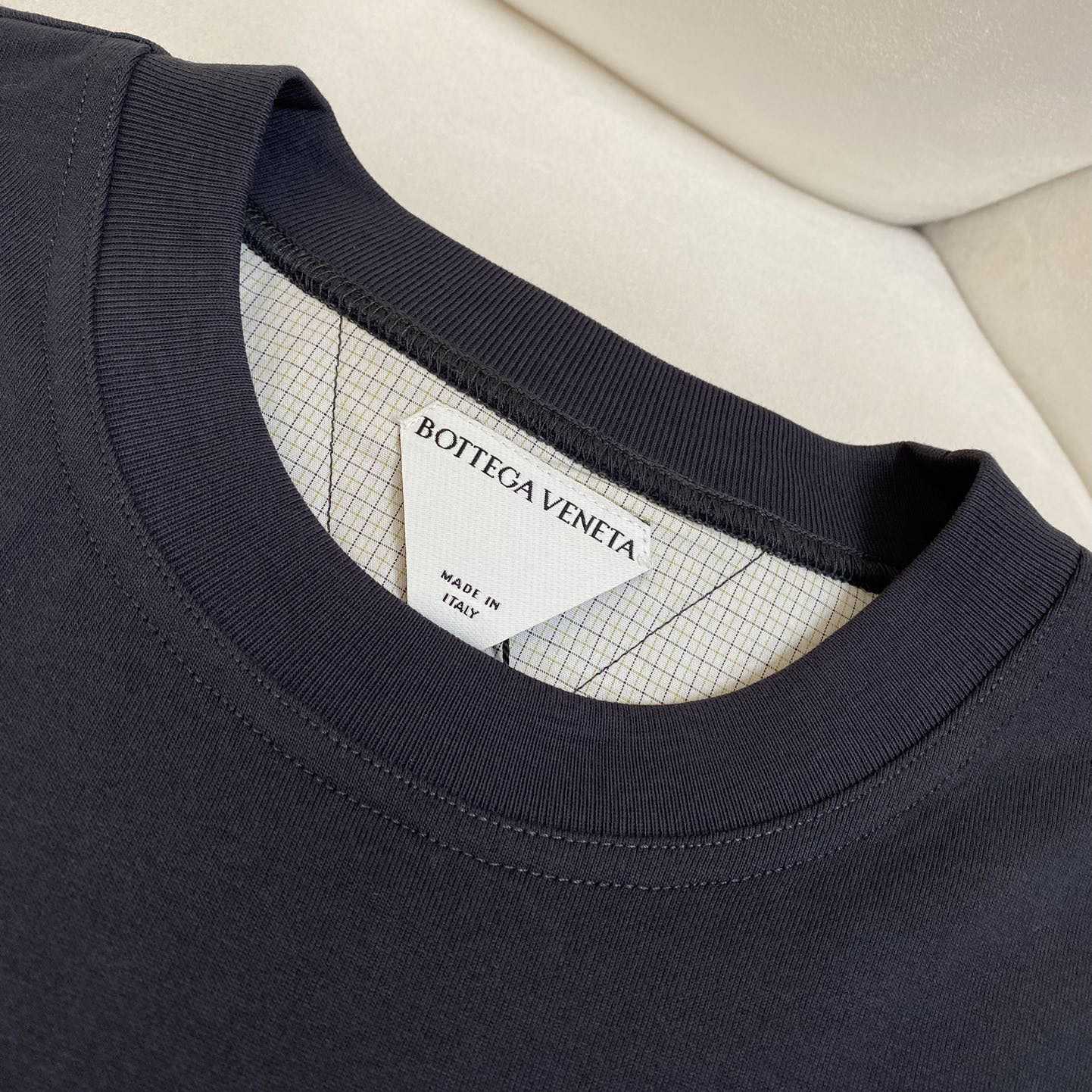 Bottega Veneta Double Layer Striped Cotton T-Shirt - PerfectKickZ