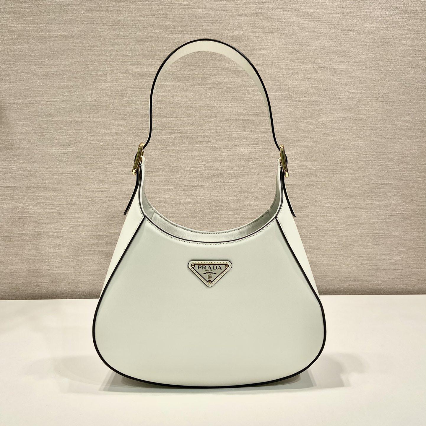 Prada Leather Shoulder Bag（27x19x5cm） - PerfectKickZ