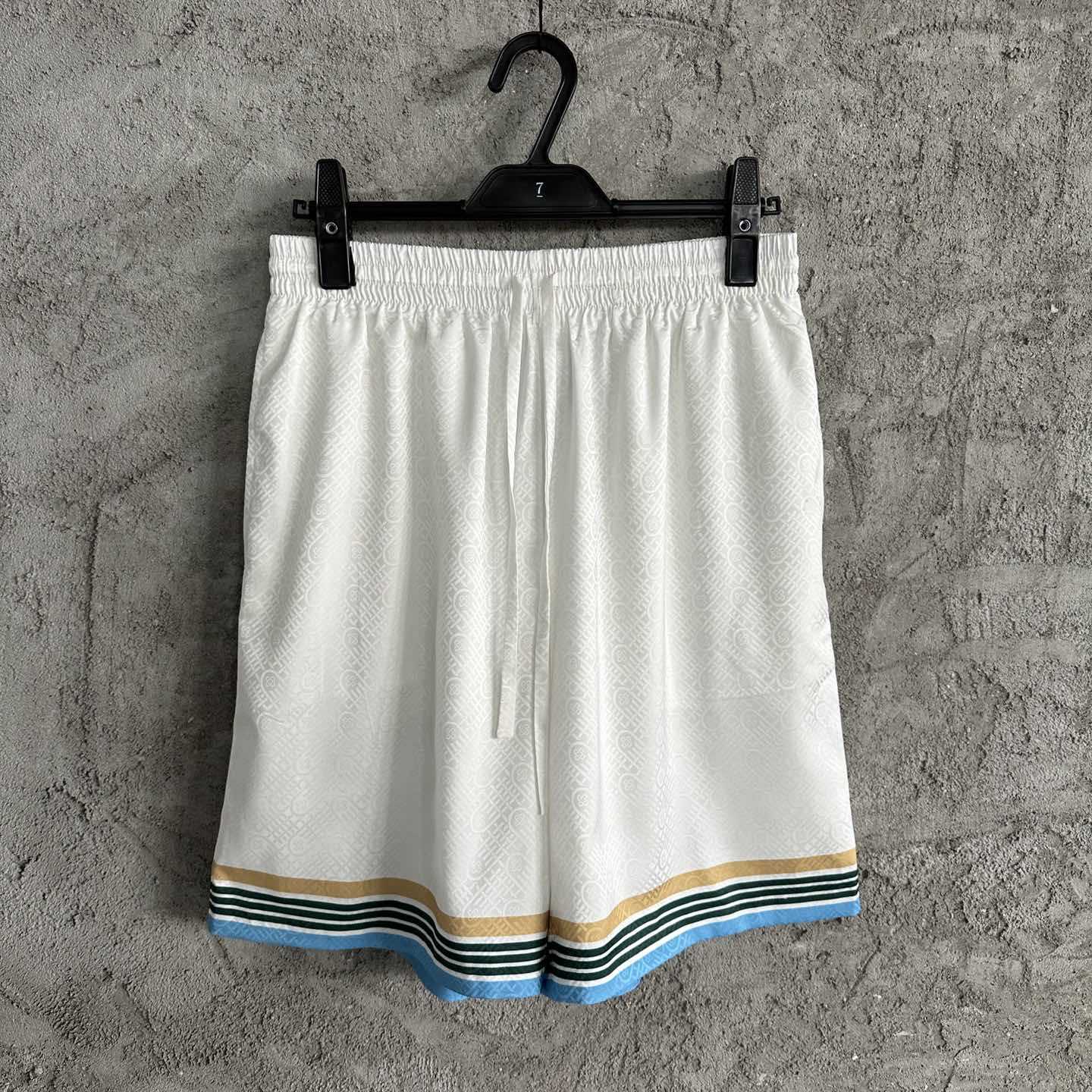 Casablanca Casa Way Shorts With Monogram  - PerfectKickZ