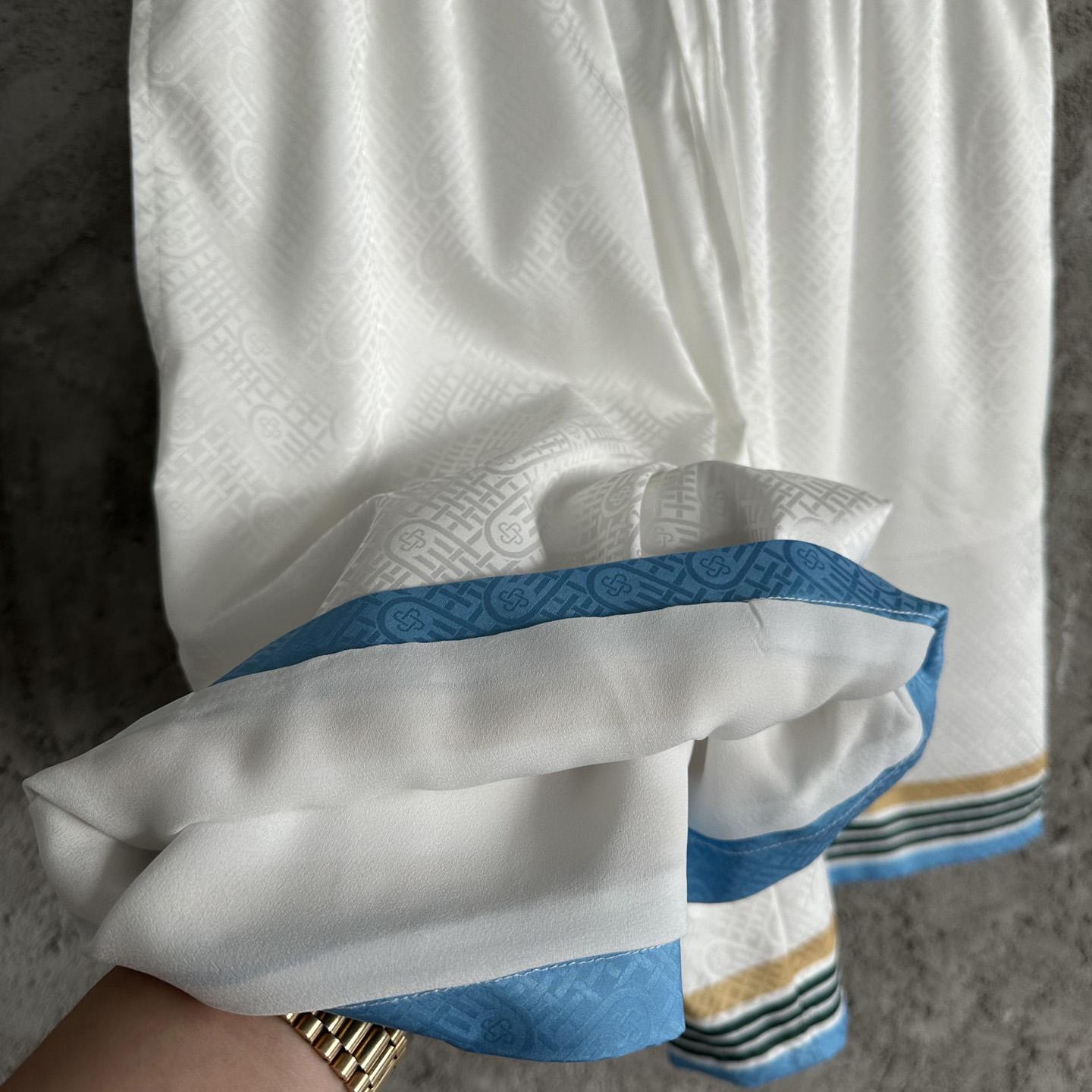 Casablanca Casa Way Shorts With Monogram  - PerfectKickZ