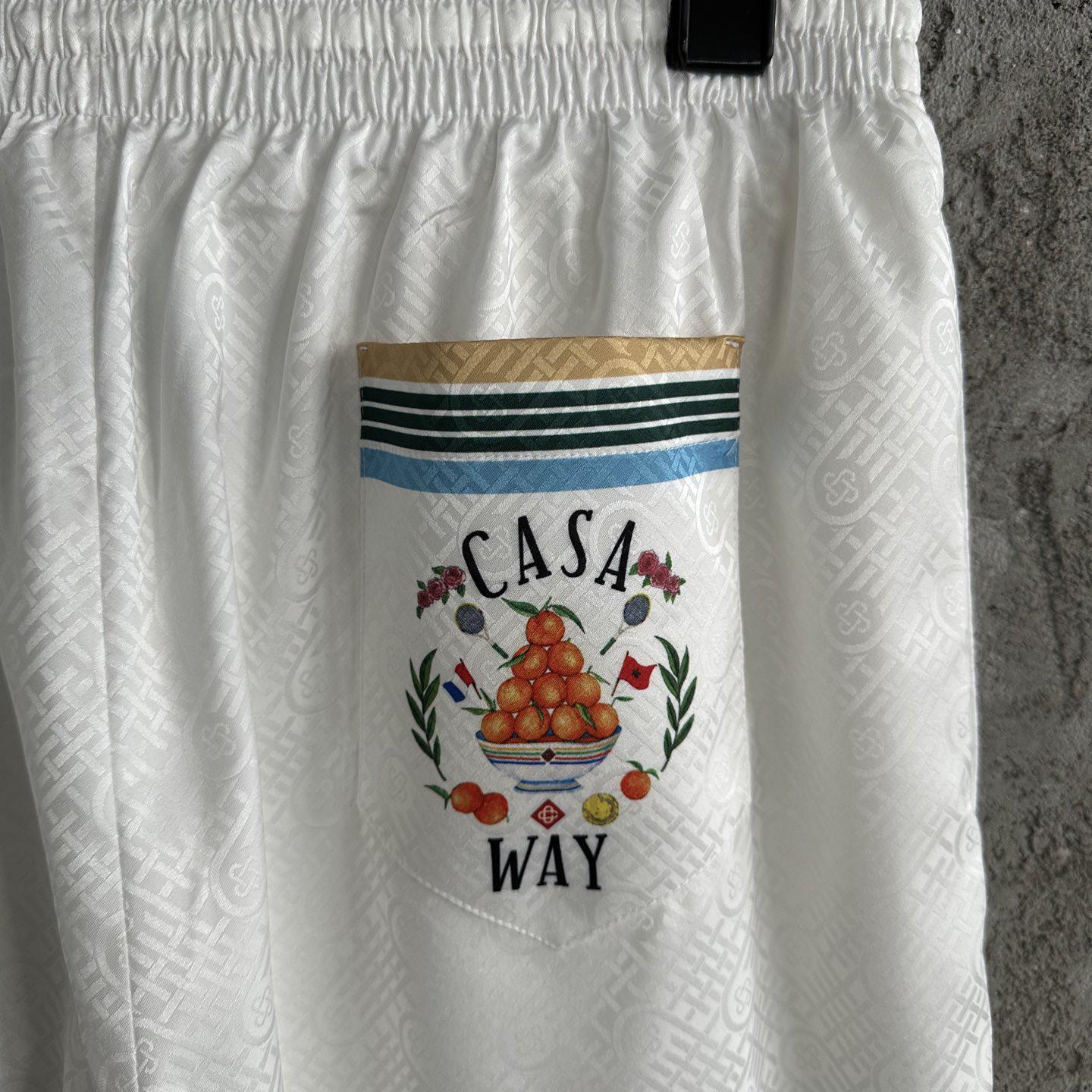 Casablanca Casa Way Shorts With Monogram  - PerfectKickZ