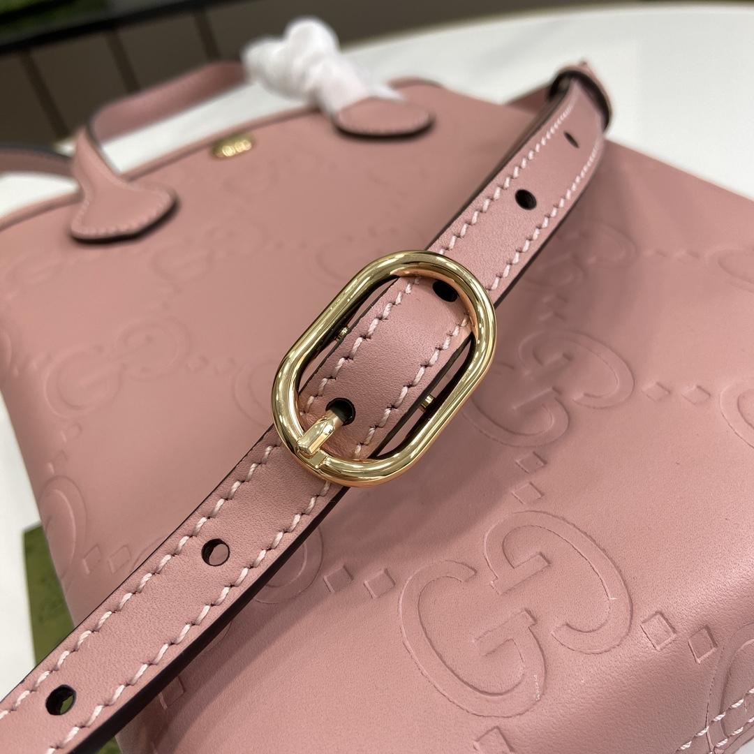 Gucci GG Super Mini Bag With Strap - PerfectKickZ